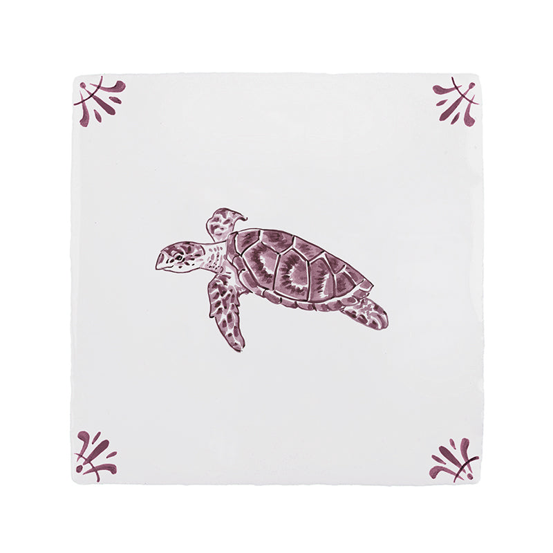 Turtle Delft Tile
