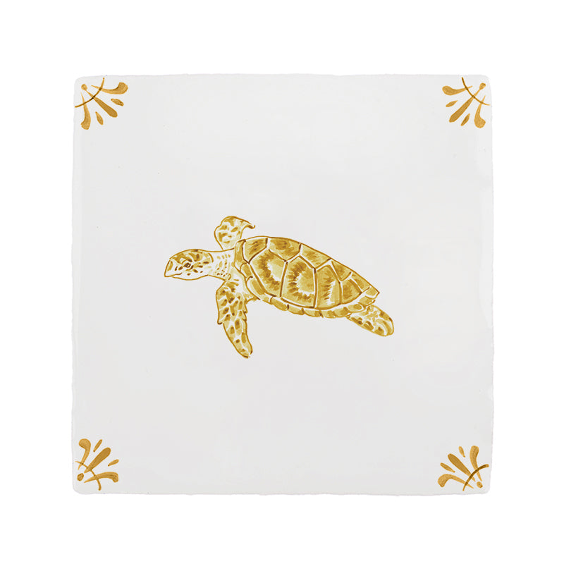 Turtle Delft Tile