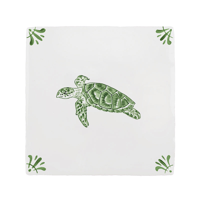 Turtle Delft Tile