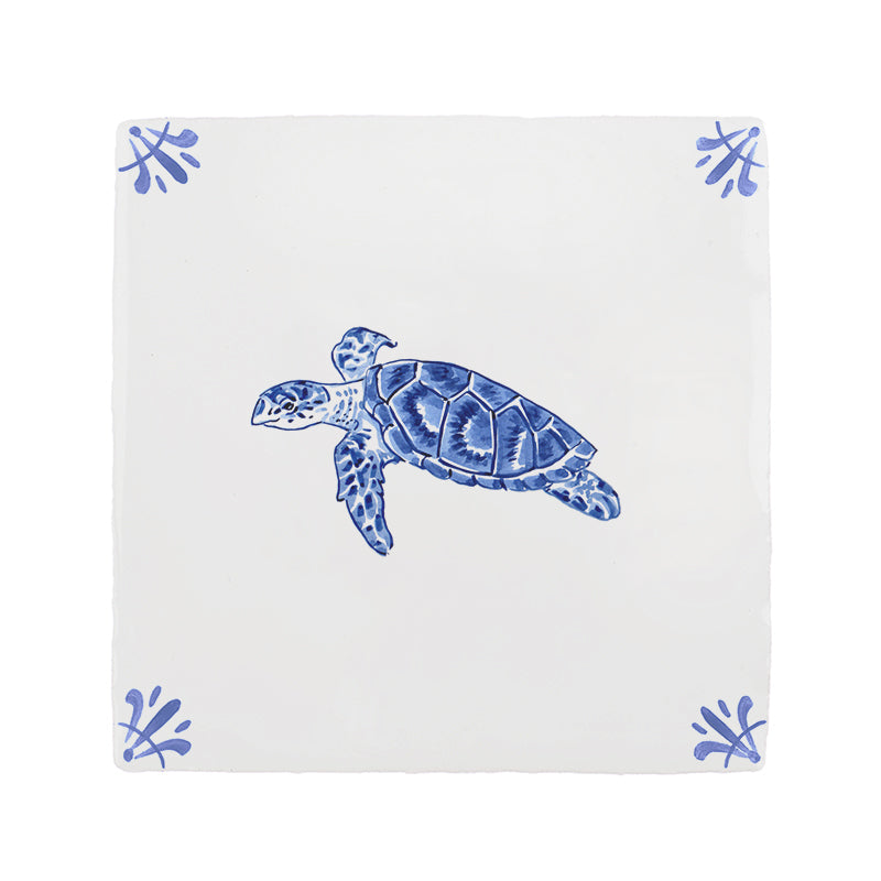 Turtle Delft Tile
