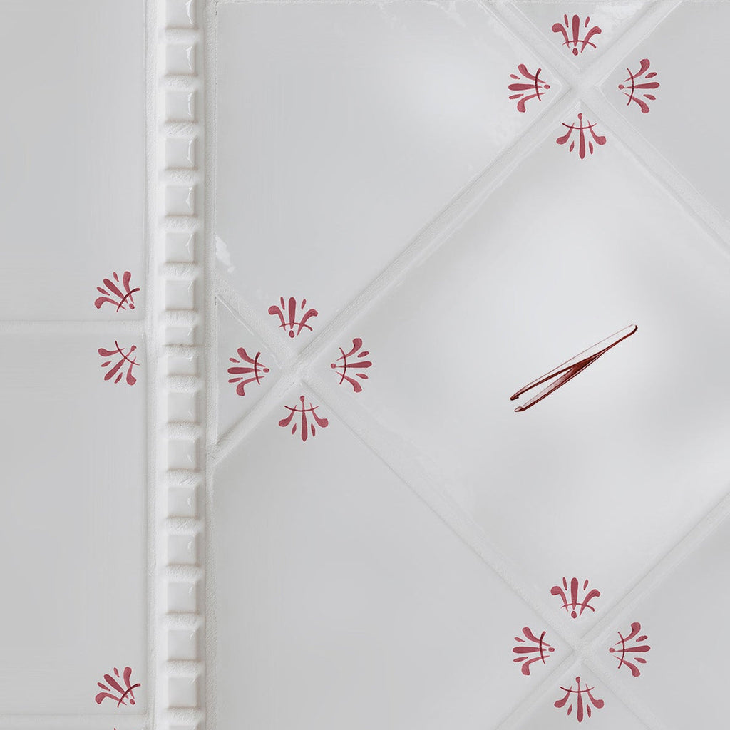 Tweezers Delft Tile