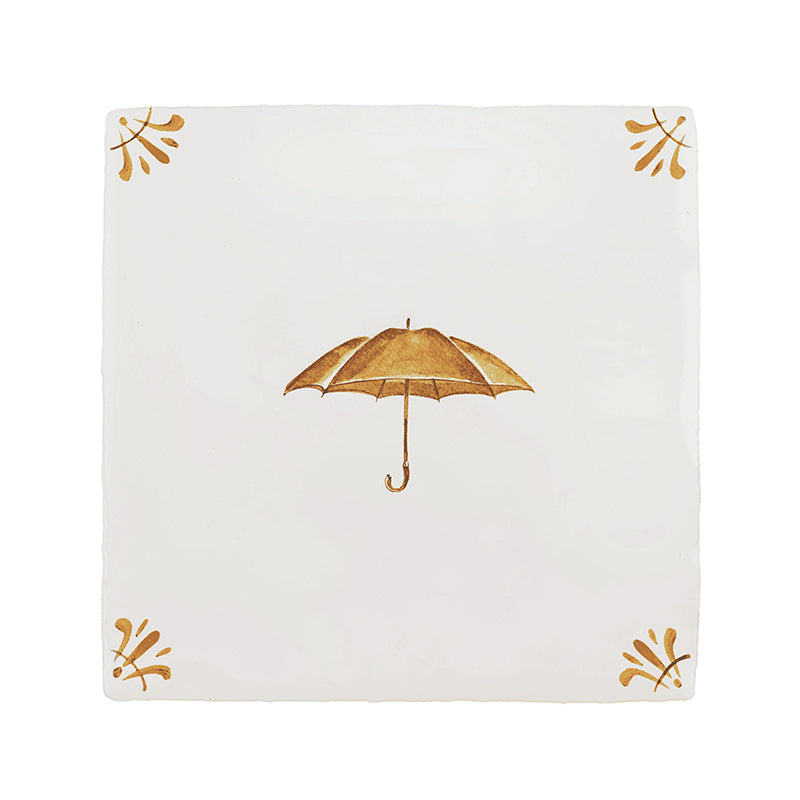 Umbrella Delft Tile