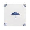 Umbrella Delft Tile