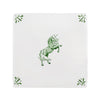 Unicorn Delft Tile