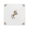 Unicorn Delft Tile