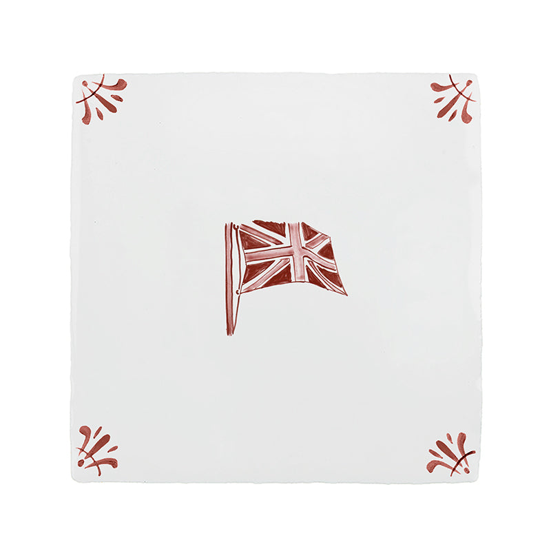 Union Jack Delft Tile