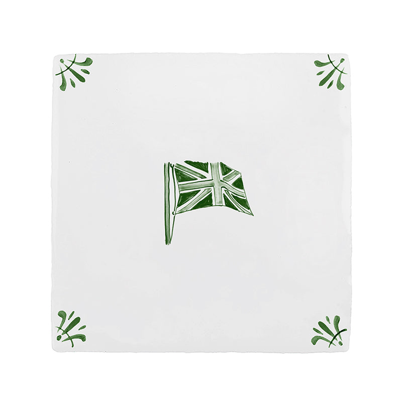 Union Jack Delft Tile