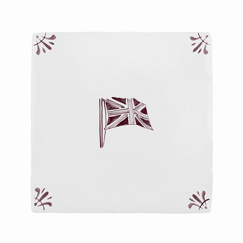 Union Jack Delft Tile