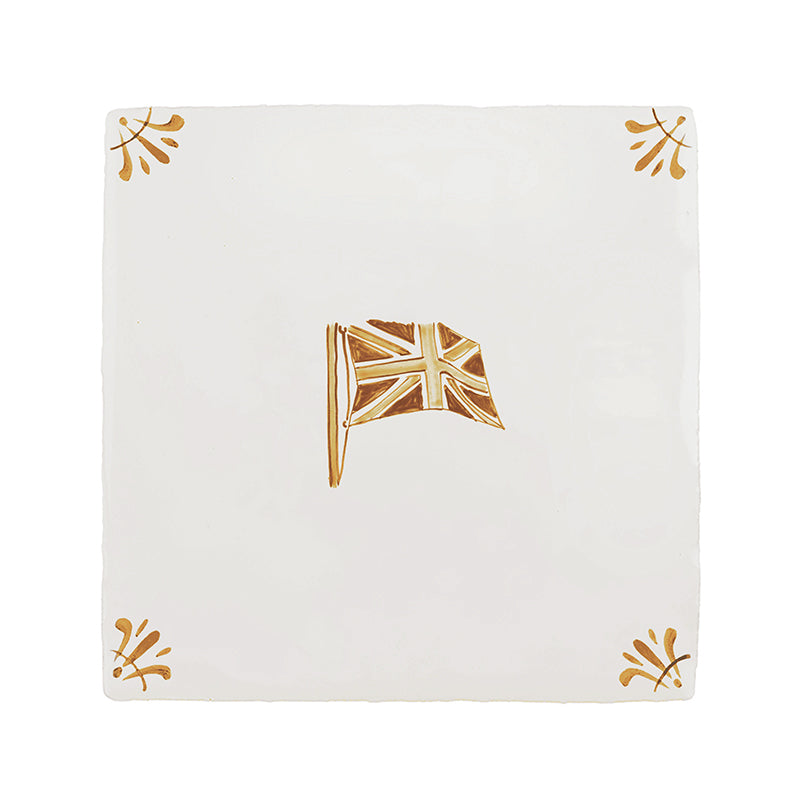 Union Jack Delft Tile