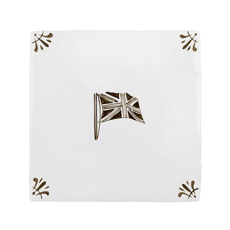 Union Jack Delft Tile