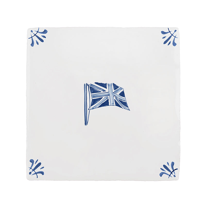 Union Jack Delft Tile