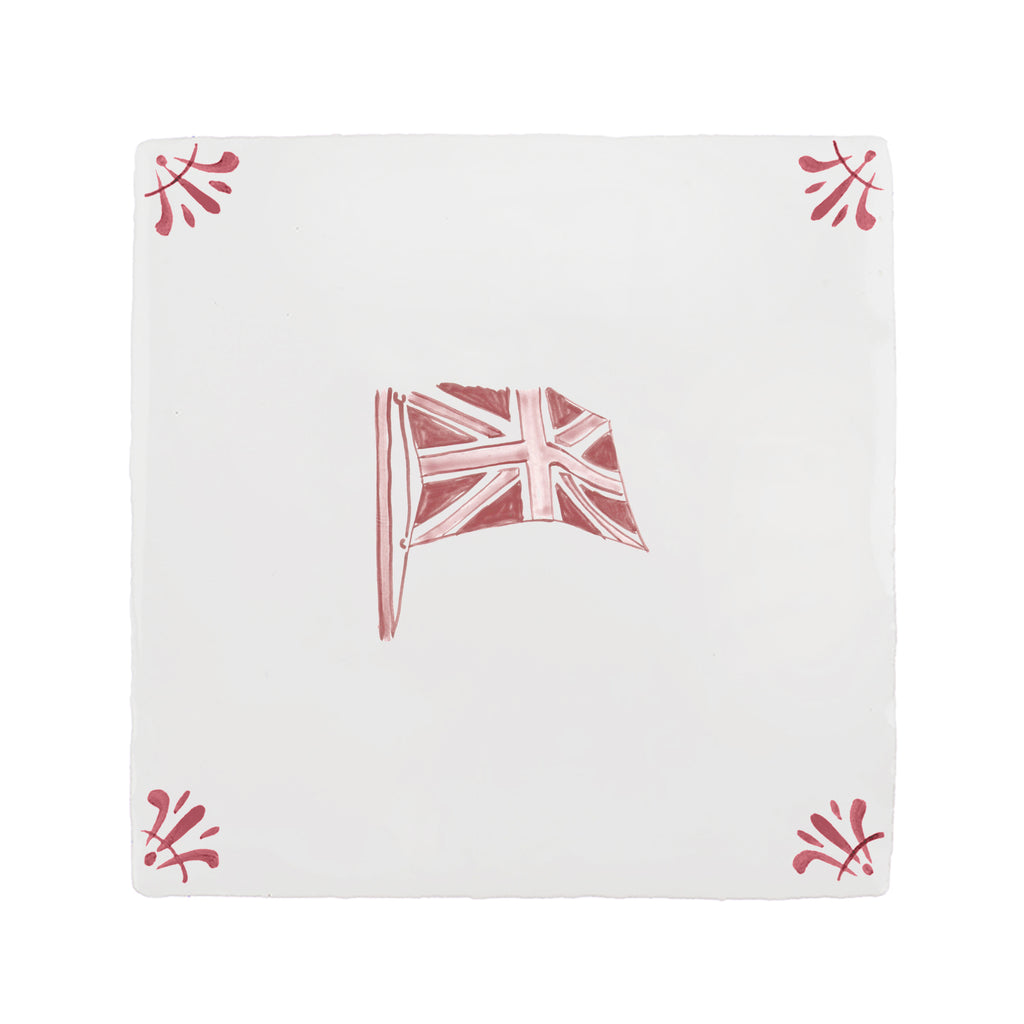 Union Jack Delft Tile