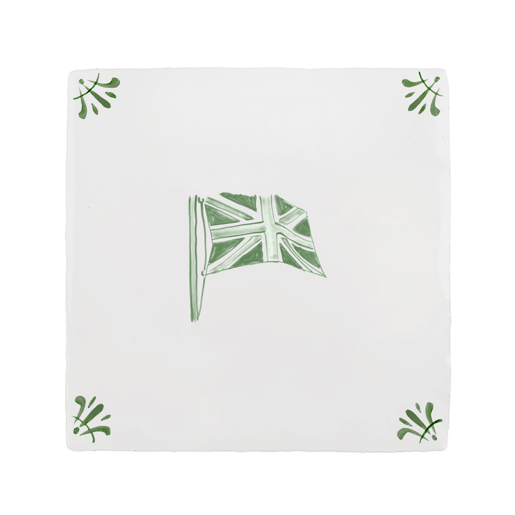 Union Jack Delft Tile