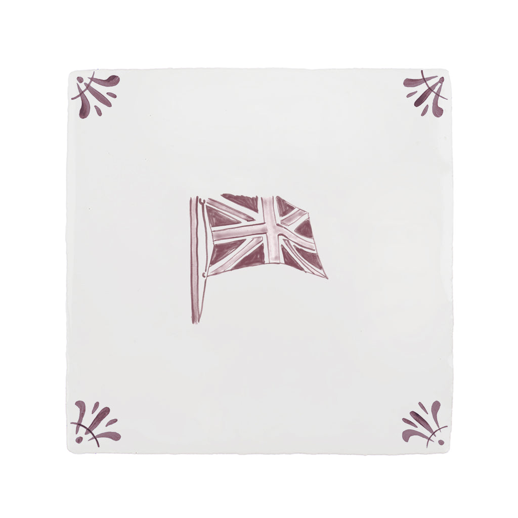 Union Jack Delft Tile