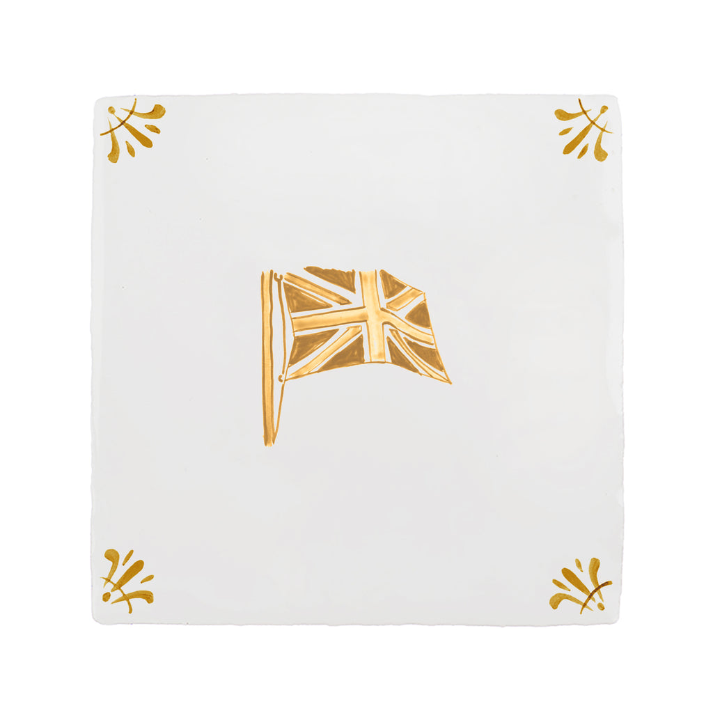 Union Jack Delft Tile
