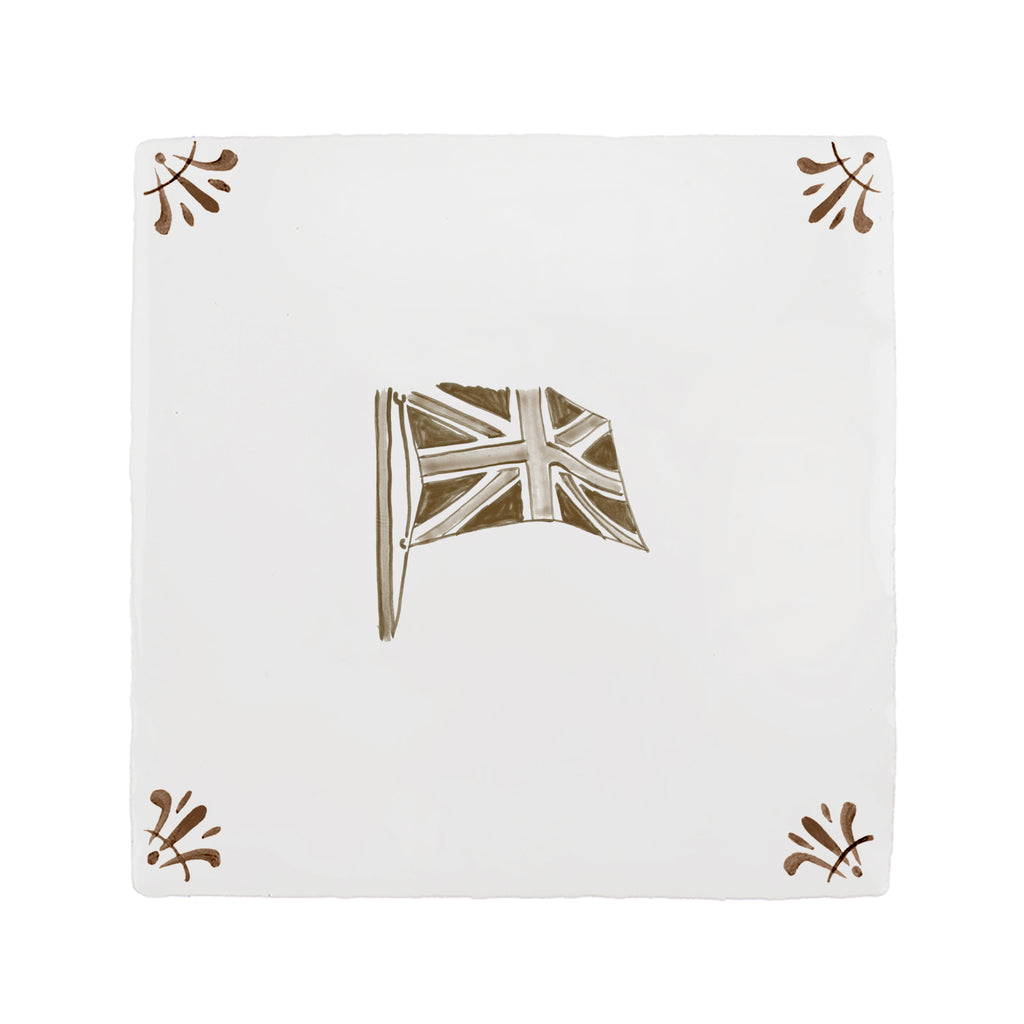 Union Jack Delft Tile