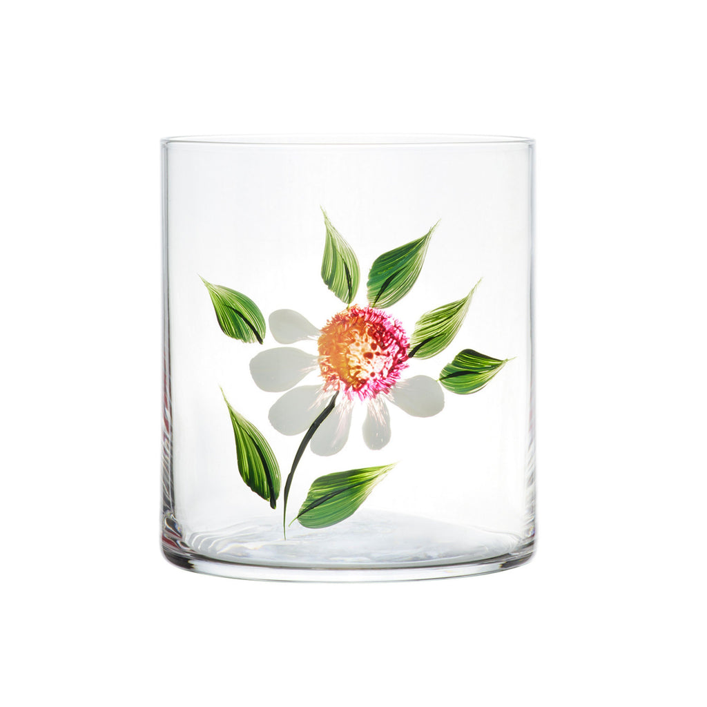 Wild Daisy Crystal Tumbler