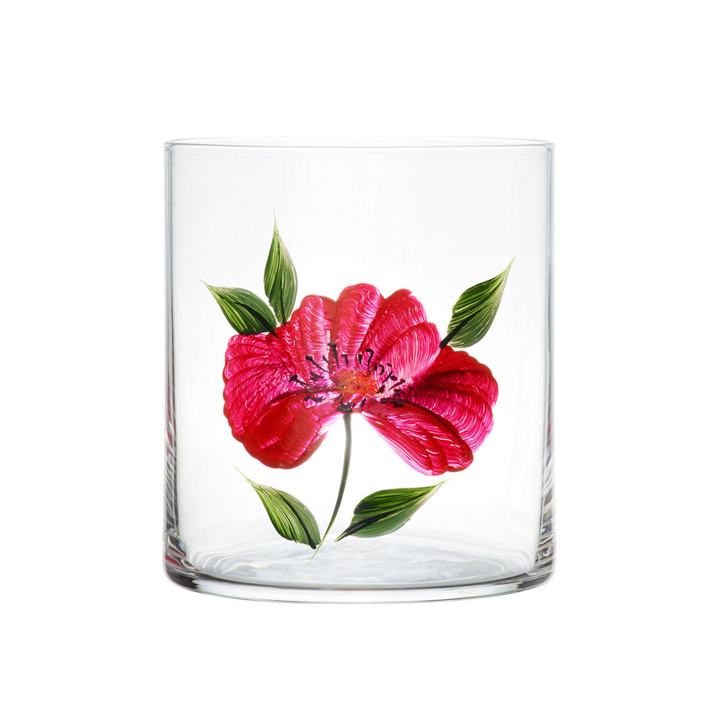 Poppy Crystal Tumbler