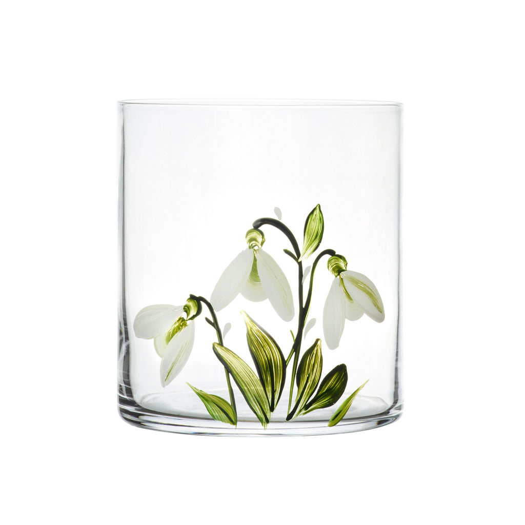 Snowdrop Crystal Tumbler
