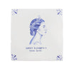 HRH Queen Elizabeth II Delft Tile