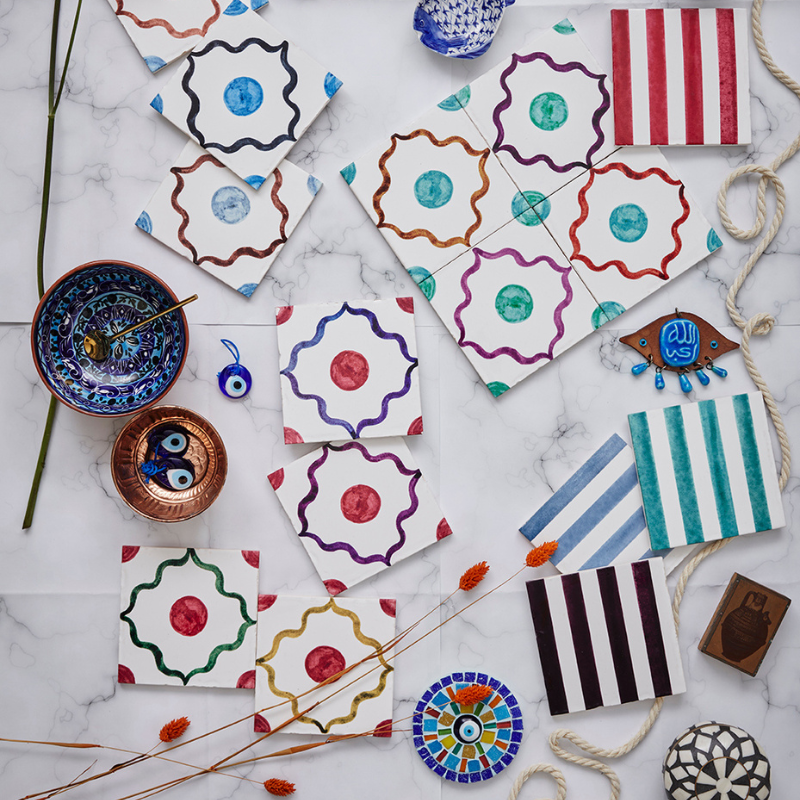 Beirut Tile, Mint Series