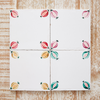 Pomegranate Tile, Punch