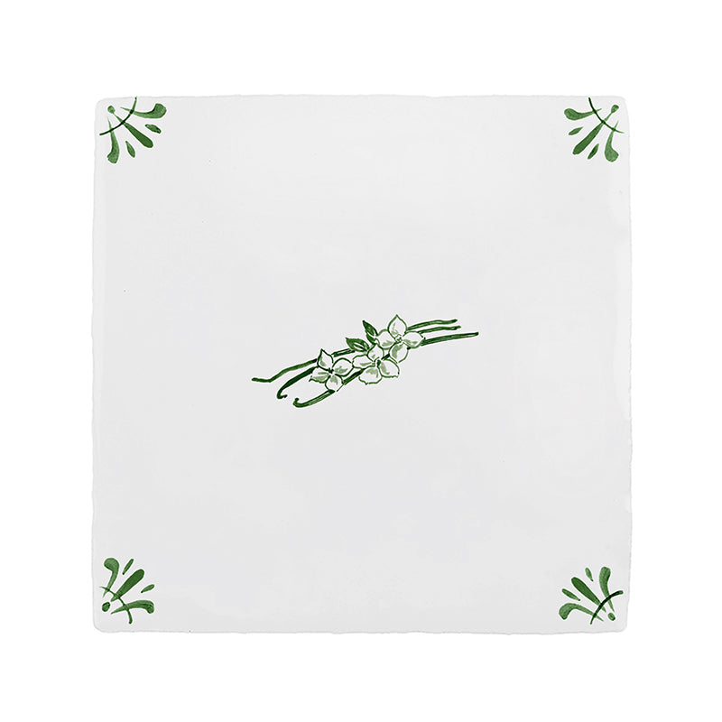 Vanilla Pods Delft Tile