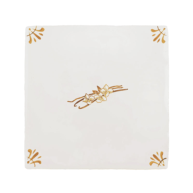 Vanilla Pods Delft Tile