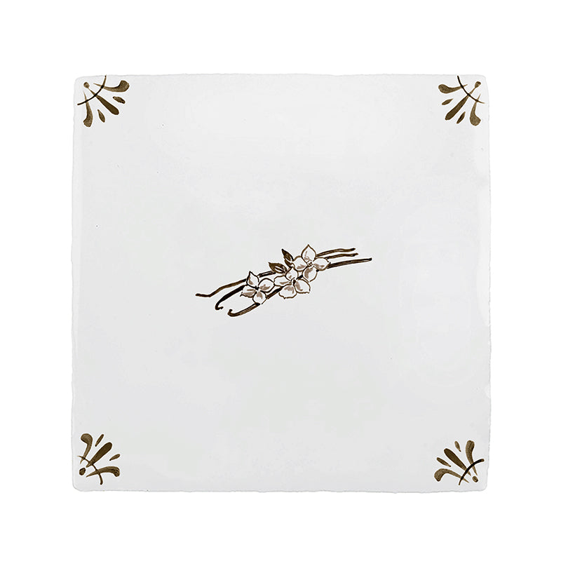 Vanilla Pods Delft Tile