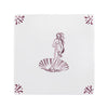Venus Botticelli Delft Tile