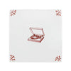 Vinyl Record Player Delft Tile