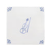 Violin Delft Tile