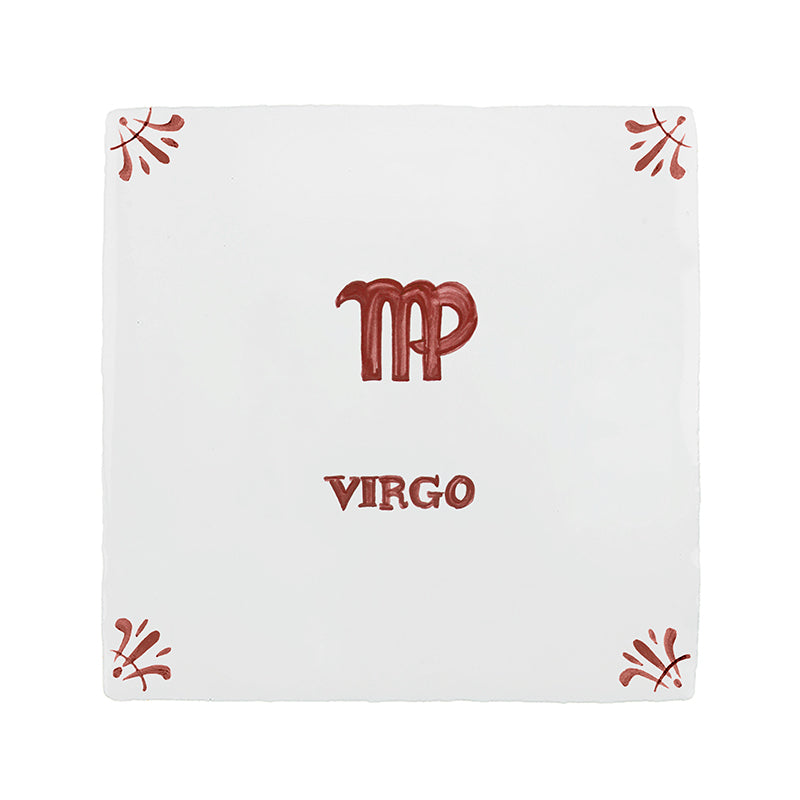 Virgo Delft Tile