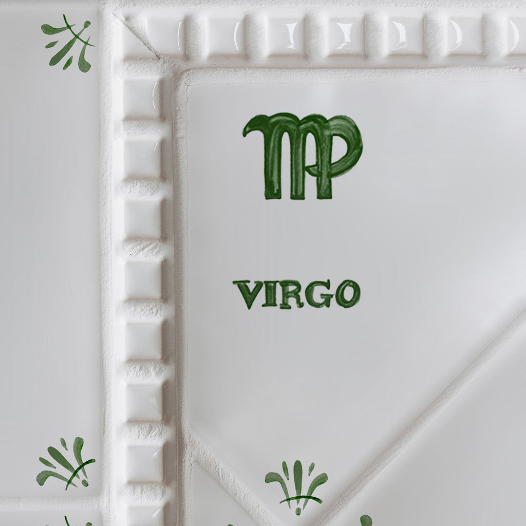 Virgo Delft Tile