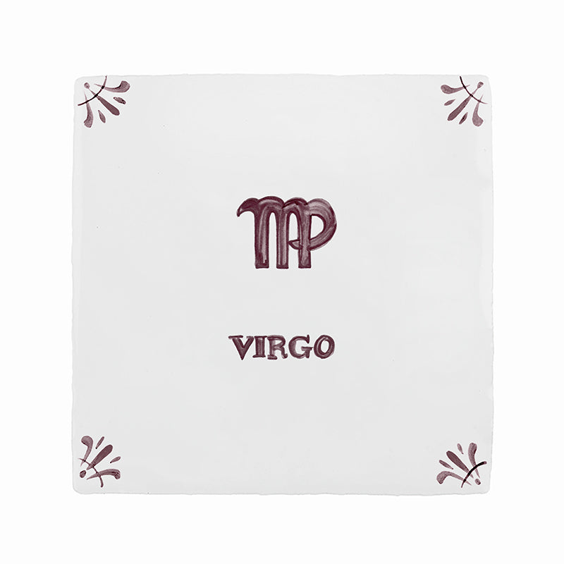 Virgo Delft Tile