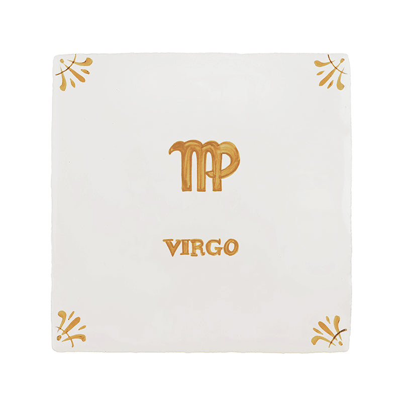 Virgo Delft Tile