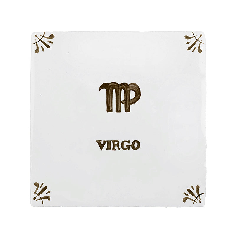 Virgo Delft Tile