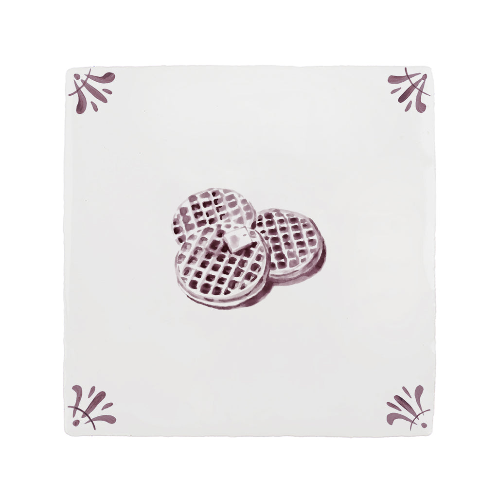 Waffle Delft Tile
