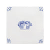 Washing Basket Delft Tile