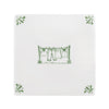 Clothes Line Delft Tile
