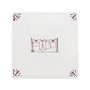 Clothes Line Delft Tile