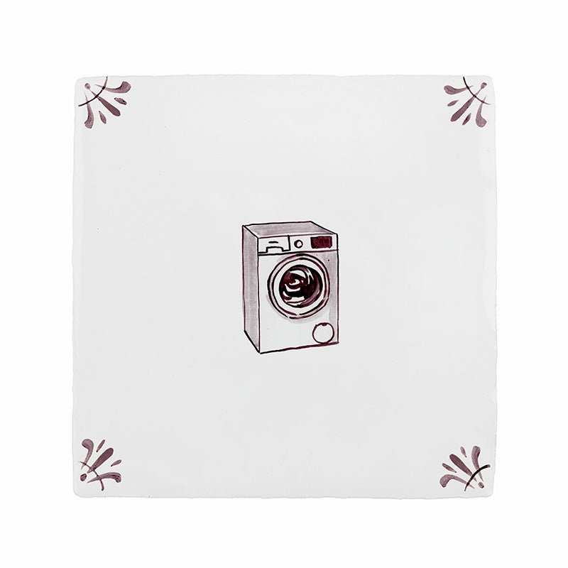 Washing Machine Delft Tile