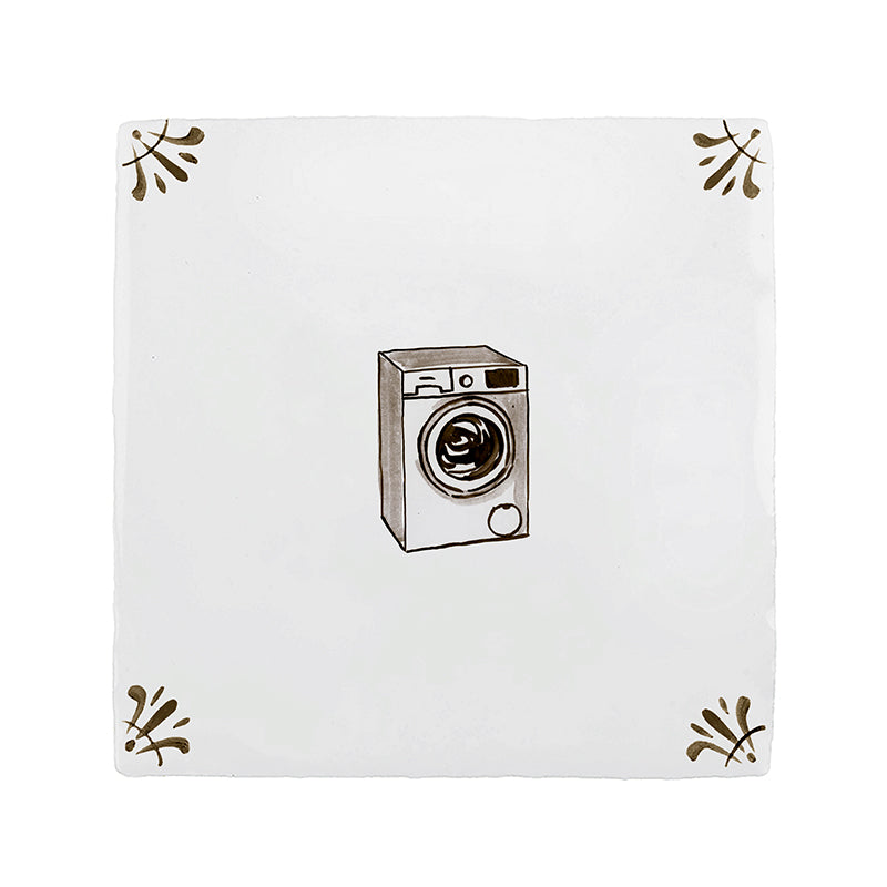 Washing Machine Delft Tile