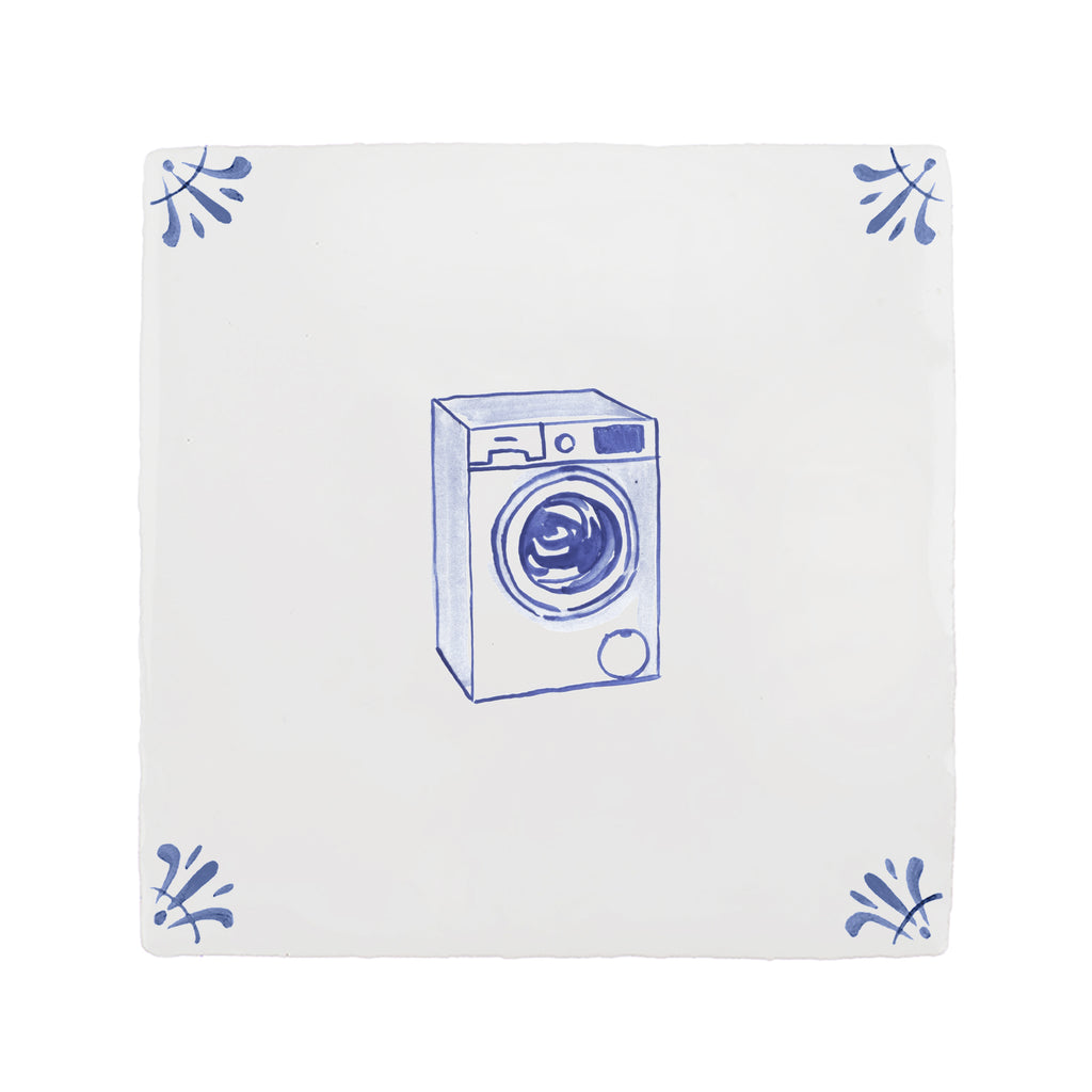 Washing Machine Delft Tile