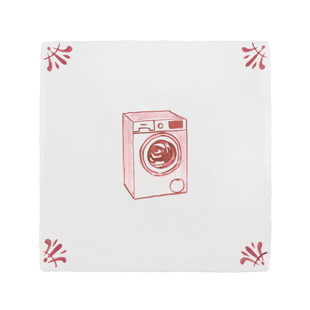 Washing Machine Delft Tile