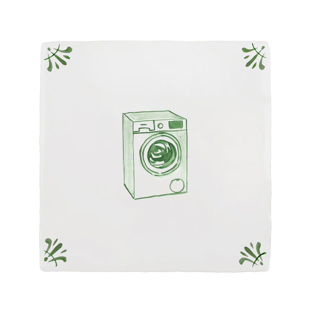 Washing Machine Delft Tile