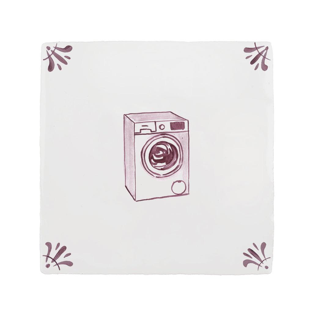Washing Machine Delft Tile