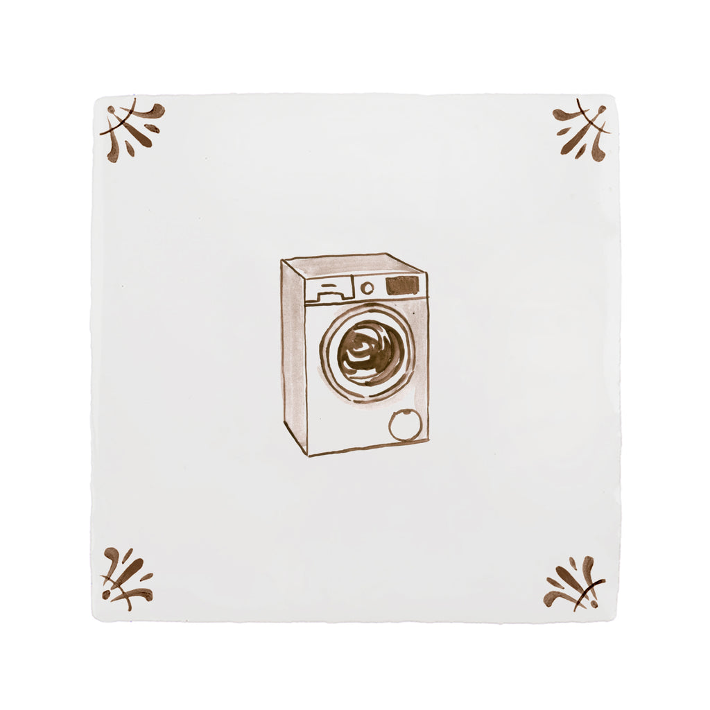 Washing Machine Delft Tile