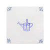 Watering Can Delft Tile