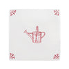 Watering Can Delft Tile
